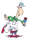 cartoon painter